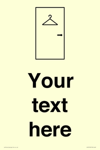 Custom information: Changing room